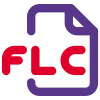 FLC Free Lossless Codec is a musical file format that offers bit-perfect copies of CDs. icon