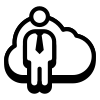 Cloud-Geschäft icon