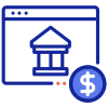 Web banking icon