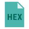 Hexadécimal icon