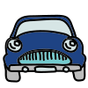 Auto retrò icon