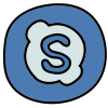 スカイプ icon