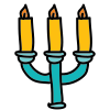 Candelabro Judeu icon