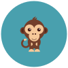 Année du singe icon