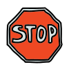 Stoppschild icon