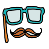 Bigodes Mask icon