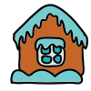 Gingerbread House icon