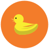 Patito de goma icon