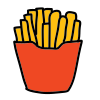 Patatine fritte icon