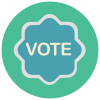Vote Badge icon
