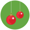 Weihnachtsbaumkugel icon