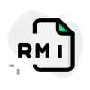 RMI is a music file format by wrapping MIDI music icon