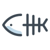 Squelette de poisson icon