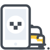 Мобильное приложение такси icon