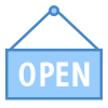 Open Sign icon