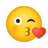 Face Blowing A Kiss icon