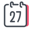 Kalender 27 icon
