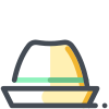 Touristen Hut icon