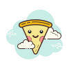 Kawaii Pizza icon