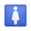emoji de quarto feminino icon