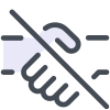 No Handshake icon