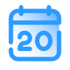 Calendrier 20 icon