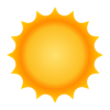 emoji de sol icon