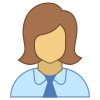 관리자 여성 icon