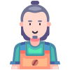 Male Barista icon