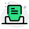 Send document file icon