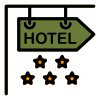 Hotel Sign icon