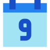 Calendar 9 icon