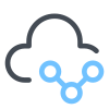 Cloud Share Symbol icon