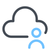 Cloud User icon