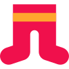 빨간 어린이의 스타킹 icon