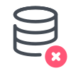 Delete Database icon