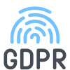 Impronta digitale GDPR icon