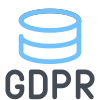 GDPR-Datenbank icon
