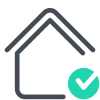 Smart Home controllato icon