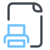 Print File icon