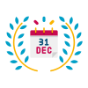 End Of Year icon