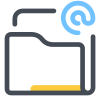 Pasta de e-mail icon