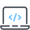 Laptop Coding icon