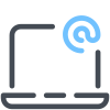 E-Mail de computadora portátil icon