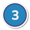 3 в закрашенном кружке icon
