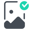 File immagine selezionato icon