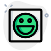 Yahoo a instant messaging client with emoji logotype icon