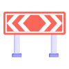 Road Barrier icon