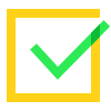 Ausgefüllte Checkbox icon