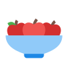 pommes - assiette icon